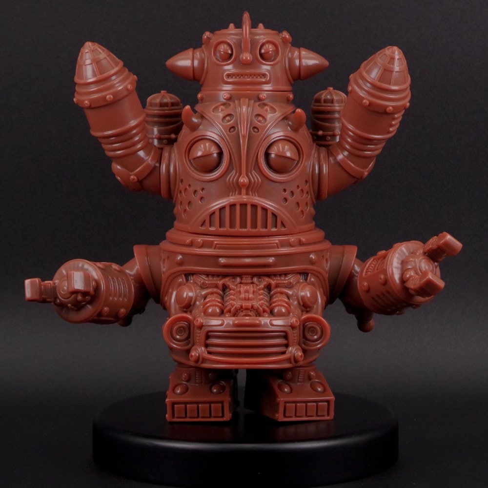 ソフビ/BODA/スクラッピー/ブラウン｜墓場の画廊ONLINE STORE