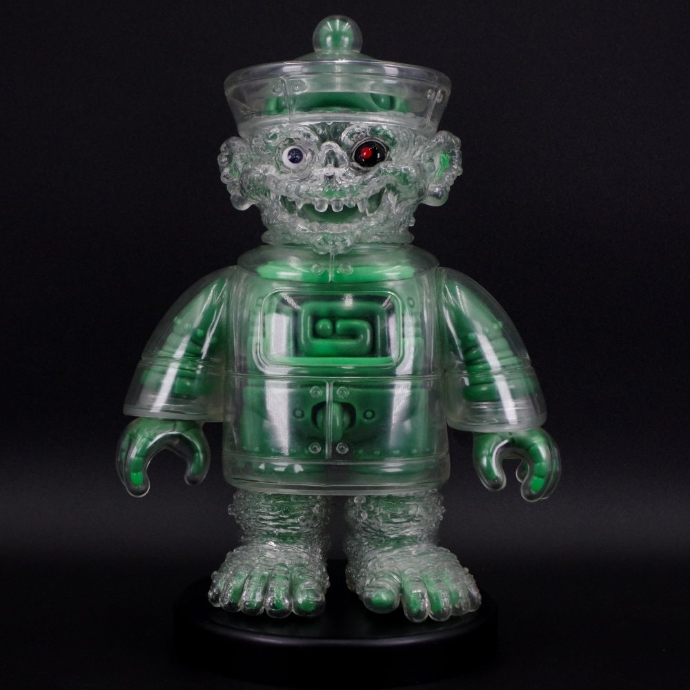 ソフビ/BODA/キョンシー/グリーン/蓄光｜墓場の画廊ONLINE STORE