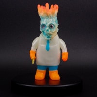 キムラトイ HEAD SWAP X BUTCHER GID 蓄光 3体セット ソフビ/キムラトイ/HEAD SWAP X BUTCHER DEMON & THE BEAST/蓄光