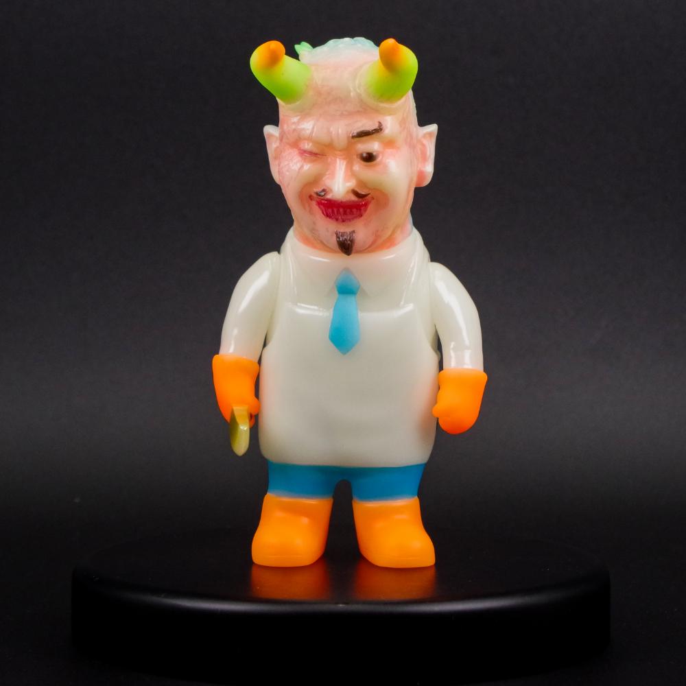 キムラトイ HEAD SWAP X BUTCHER GI 3体セット ソフビ/キムラトイ/HEAD SWAP X BUTCHER DEMON & THE BEAST/蓄光