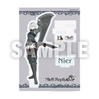 NieR 15th 消セナイ記録 クリアプレート アクリルプレート ニーア展 NieR 15th EXHIBITION 消セナイ記録 クリアプレート ニーア展