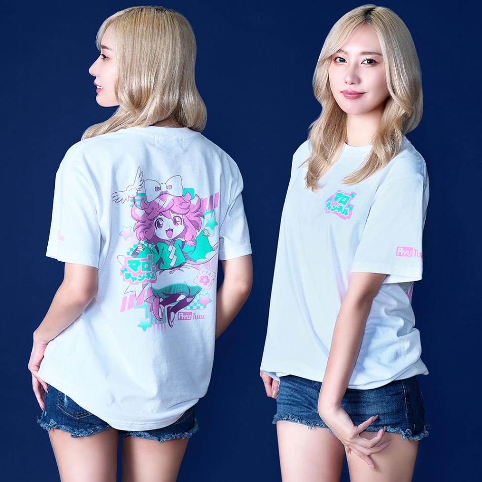 魔神創造伝ワタル/マロ Tシャツ/ホワイト｜墓場の画廊ONLINE STORE