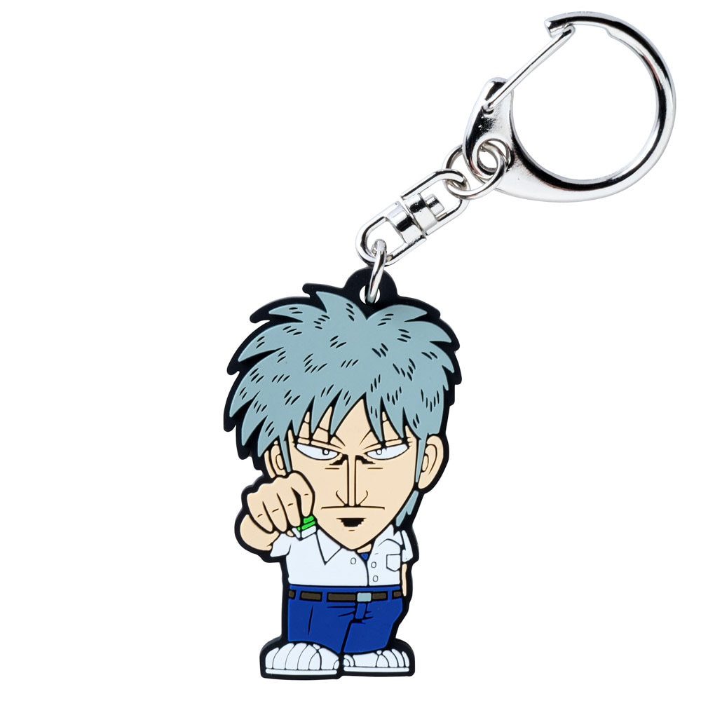 アカギ/赤木しげる(中学生) ラバーキーホルダー｜墓場の画廊