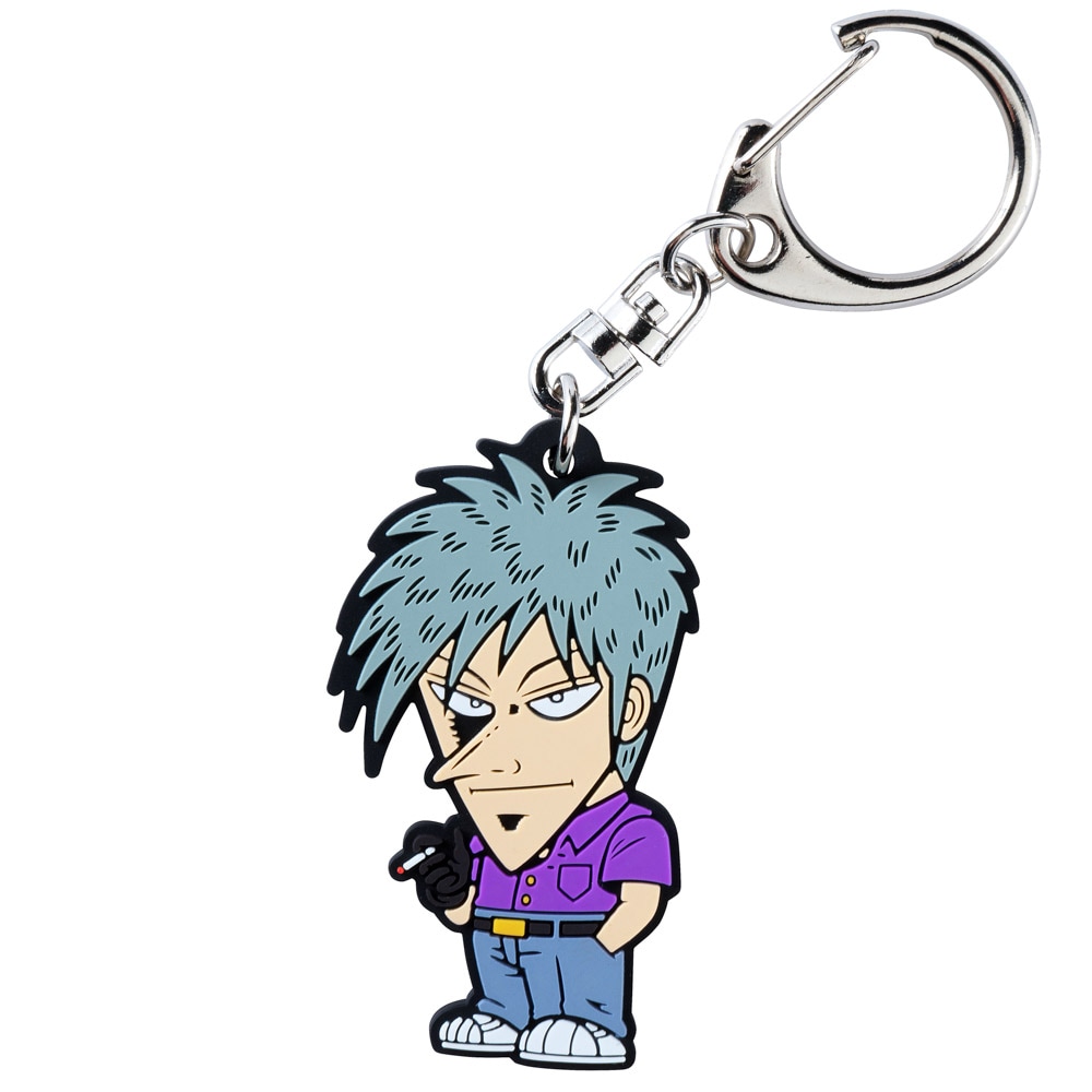 アカギ/赤木しげる ラバーキーホルダー｜墓場の画廊ONLINE STORE