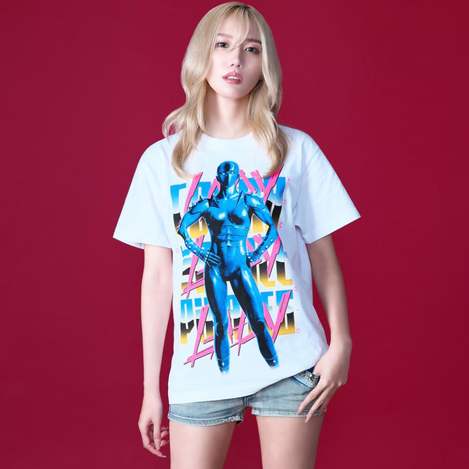 コブラ/LADY Tシャツ/ホワイト｜墓場の画廊ONLINE STORE