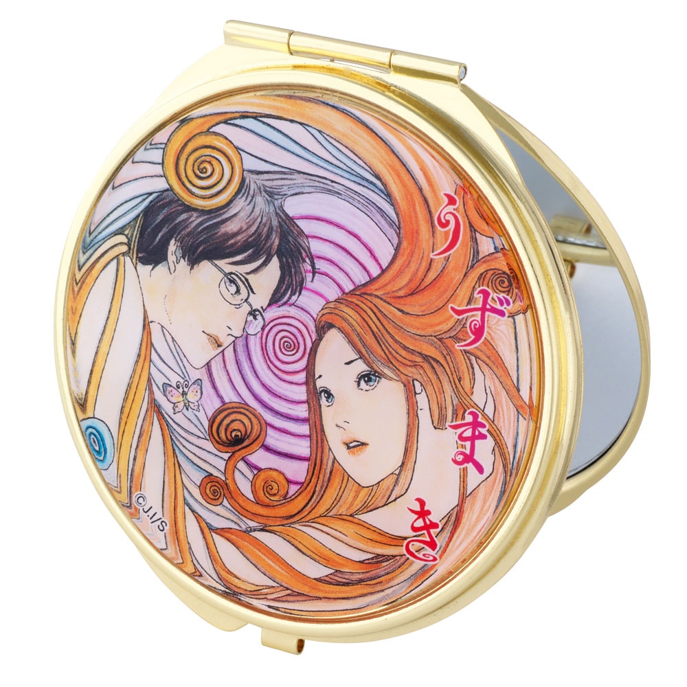 うずまき 伊藤潤二　サイン付き　新品未開封 伊藤潤二/うずまき コンパクトミラー｜墓場の画廊ONLINE STORE