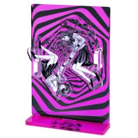 伊藤潤二/うずまき 円形アートボード/グレー｜墓場の画廊ONLINE STORE