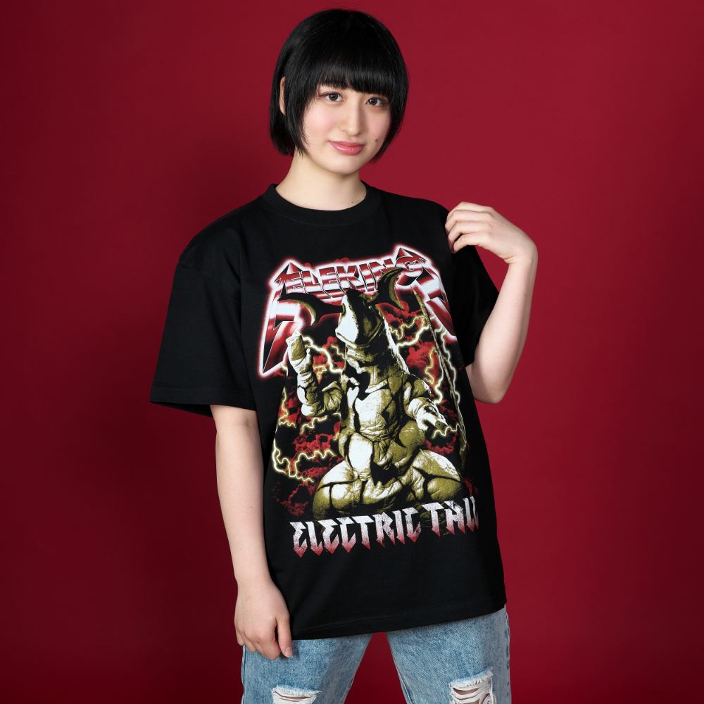 ウルトラセブン/エレキングTシャツ 2ndカラー/墓場のメタルシャツ