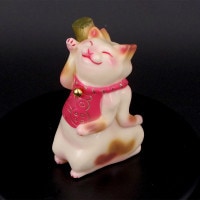 ソフビ/Studio LILLI/追い出し猫/三毛猫鳶色｜墓場の画廊ONLINE STORE