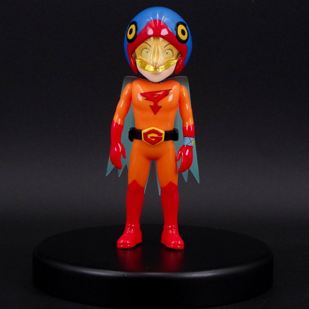 ［即購入OK］科学忍者隊ガッチャマン　燕の甚平　ソフビ　当時品 ソフビ/Kaiju One/科学忍者隊ガッチャマン/燕の甚平｜墓場の画廊ONLINE