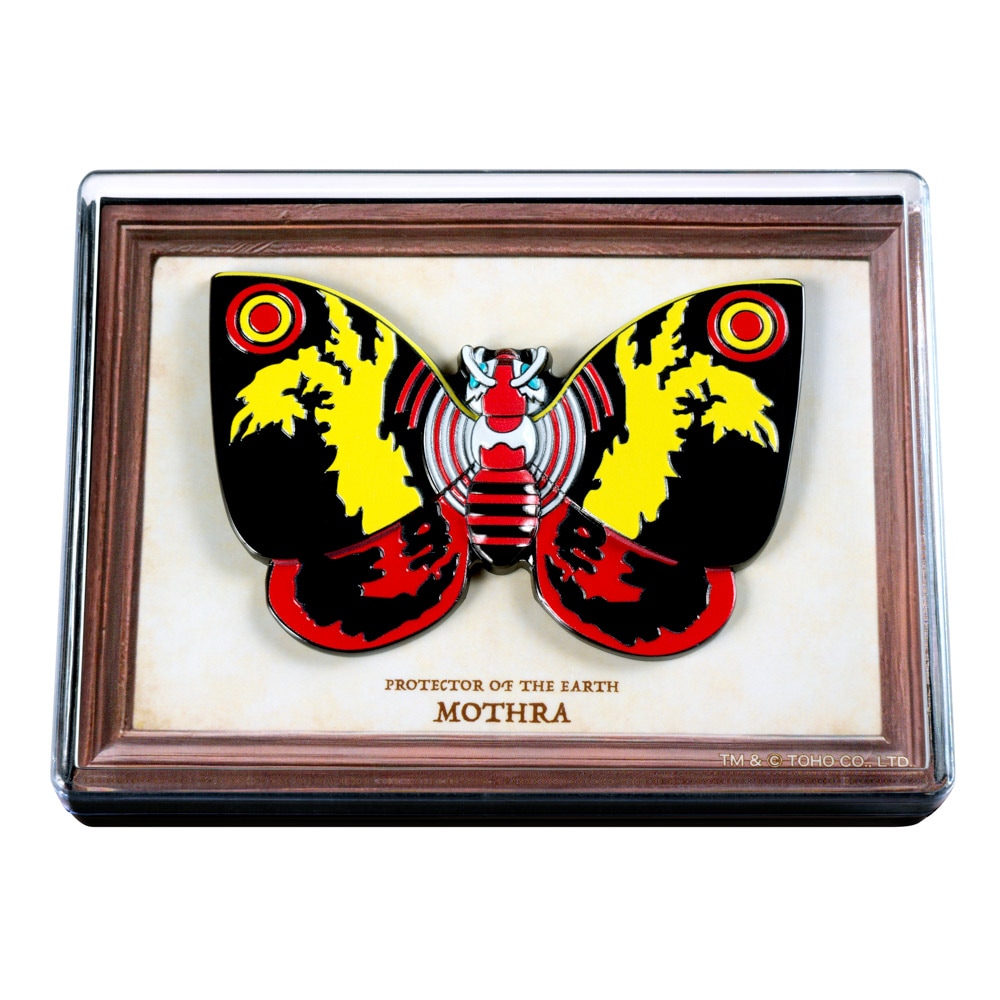 モスラ/半立体ピンバッジ｜墓場の画廊ONLINE STORE