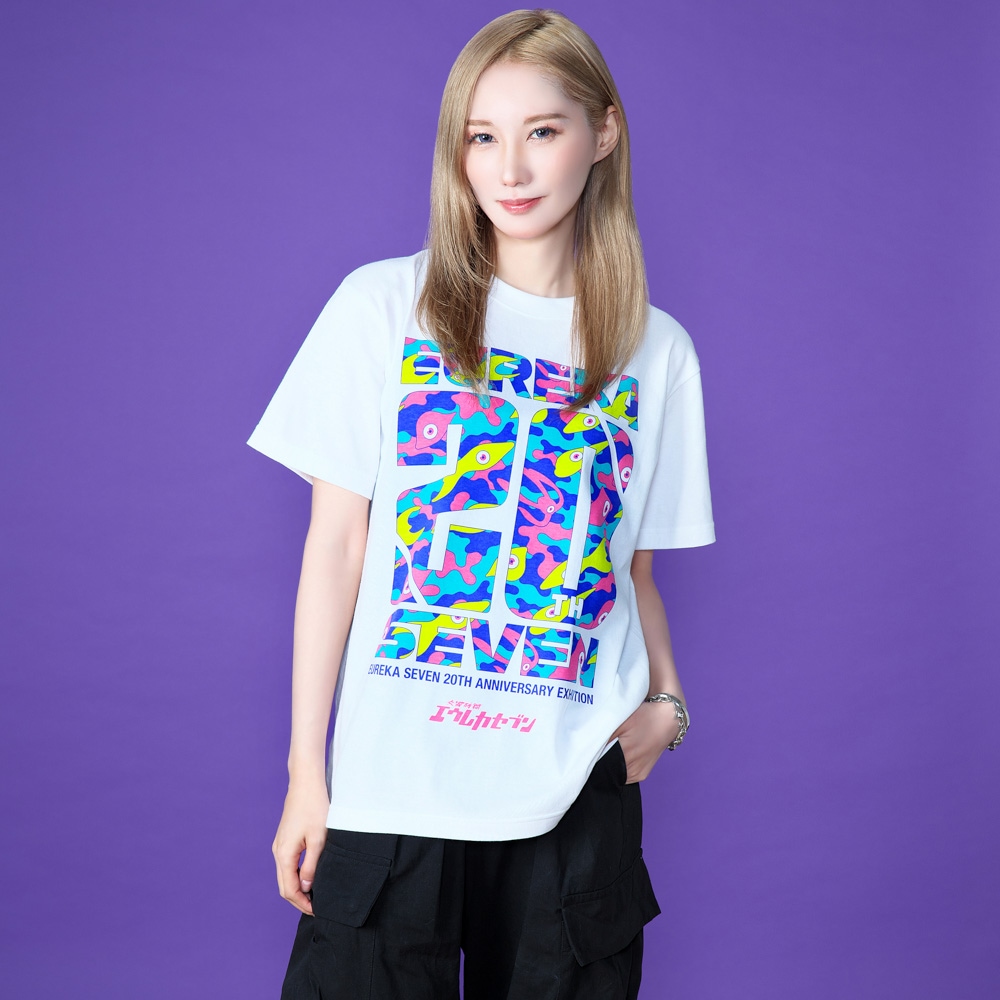 エウレカセブン/コーラリアン Tシャツ/ホワイト｜墓場の画廊ONLINE STORE