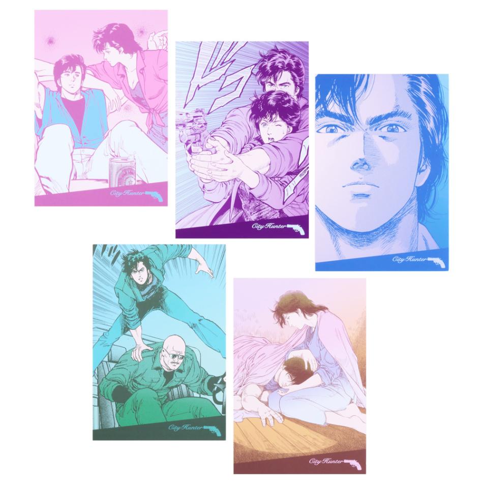 シティーハンター/名場面ポストカード5枚セット｜墓場の画廊ONLINE STORE