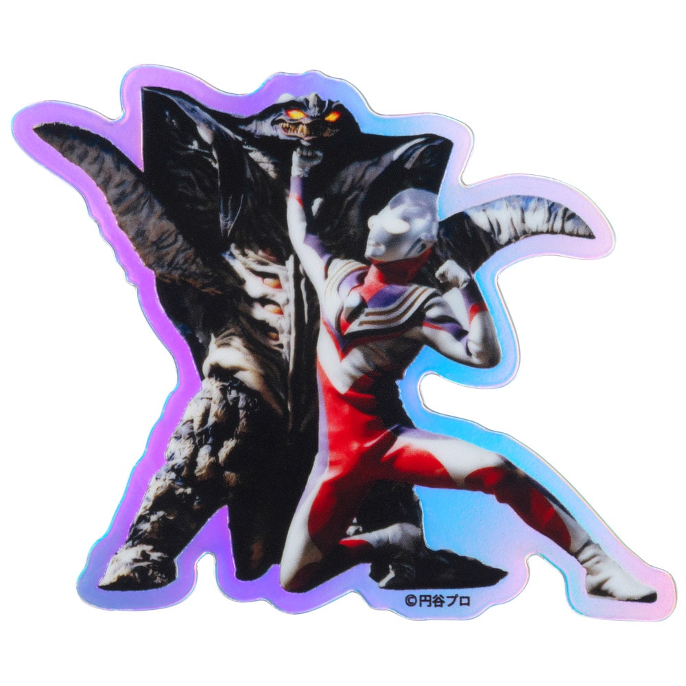 ウルトラマンティガ VS ガゾート ダイカットホログラムステッカー