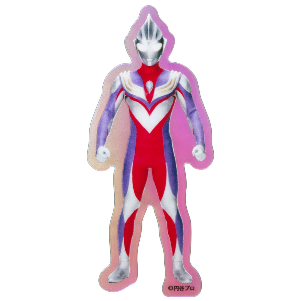 ウルトラマン　　ホログラム ウルトラマンティガ マルチタイプ ダイカットホログラムステッカー
