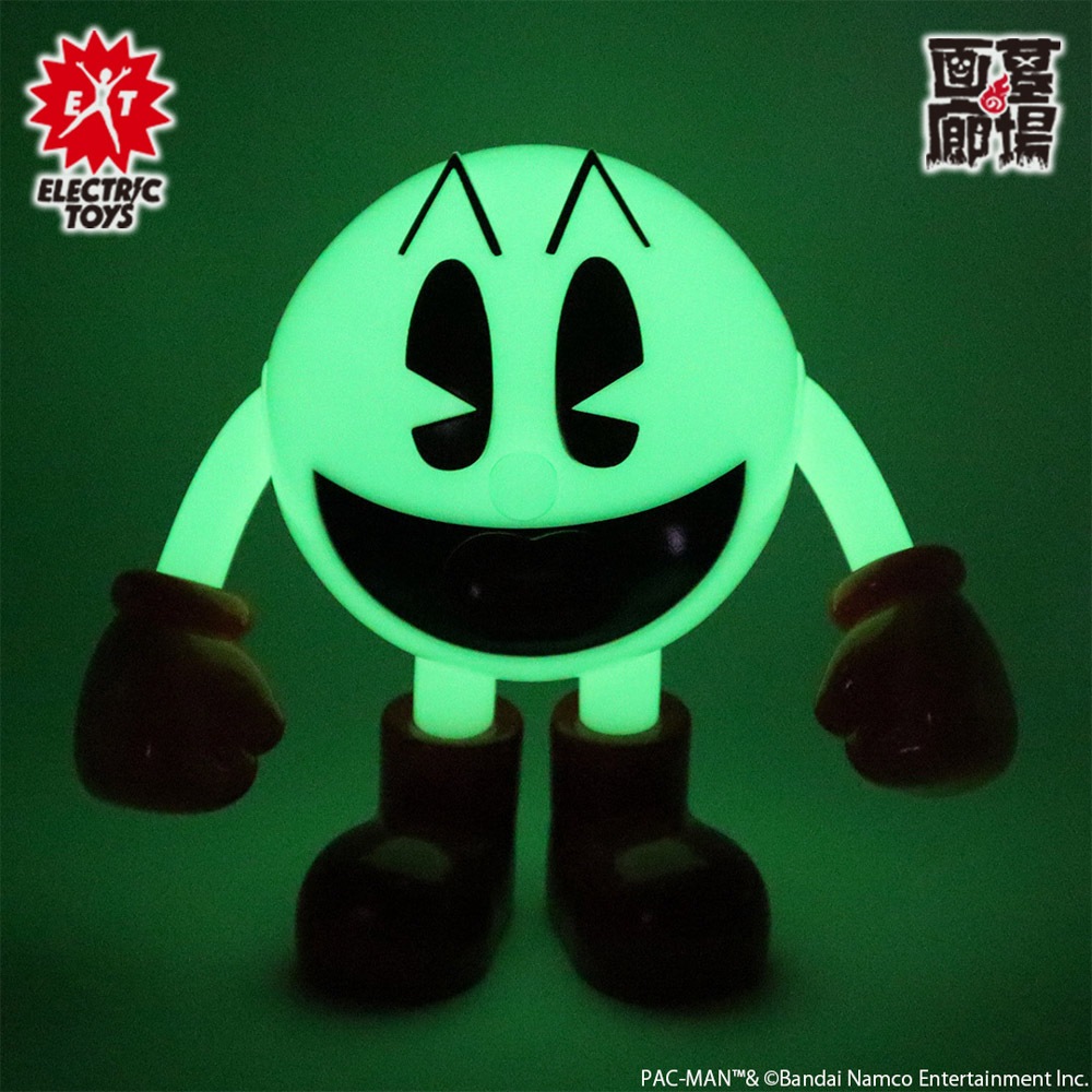ソフビ/ELECTRIC TOYS/SOFVIPS パックマン/イエロー蓄光｜墓場の画廊 