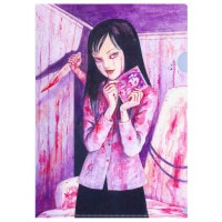伊藤潤二/ブラインドラメ缶バッジ 全12種(単品販売)｜墓場の画廊ONLINE