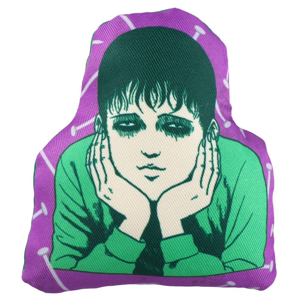 伊藤潤二/双一 ミニクッション｜墓場の画廊ONLINE STORE