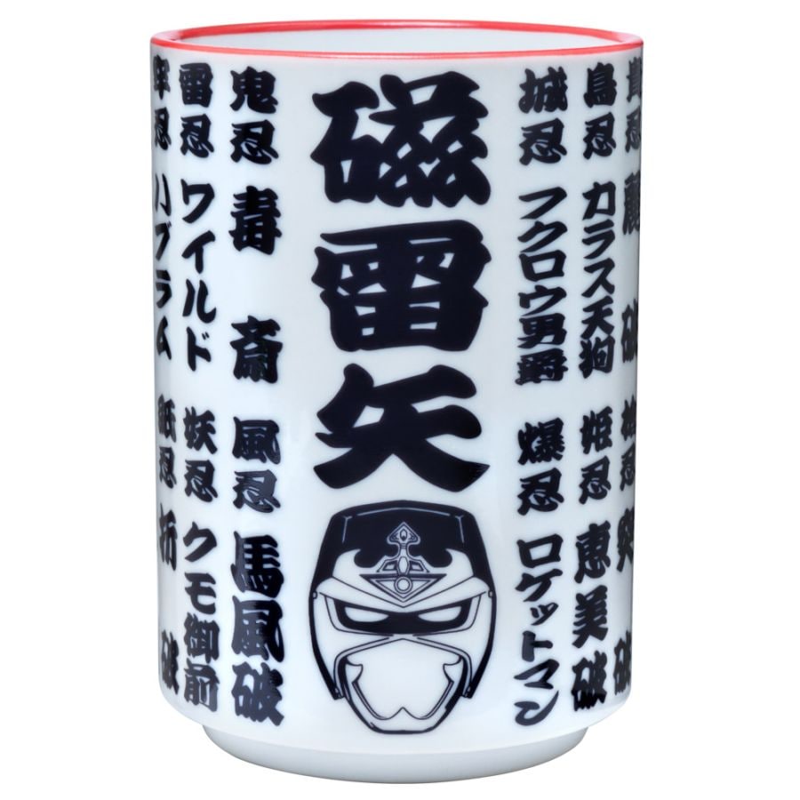 世界忍者戦ジライヤ/番付風湯呑み｜墓場の画廊ONLINE STORE