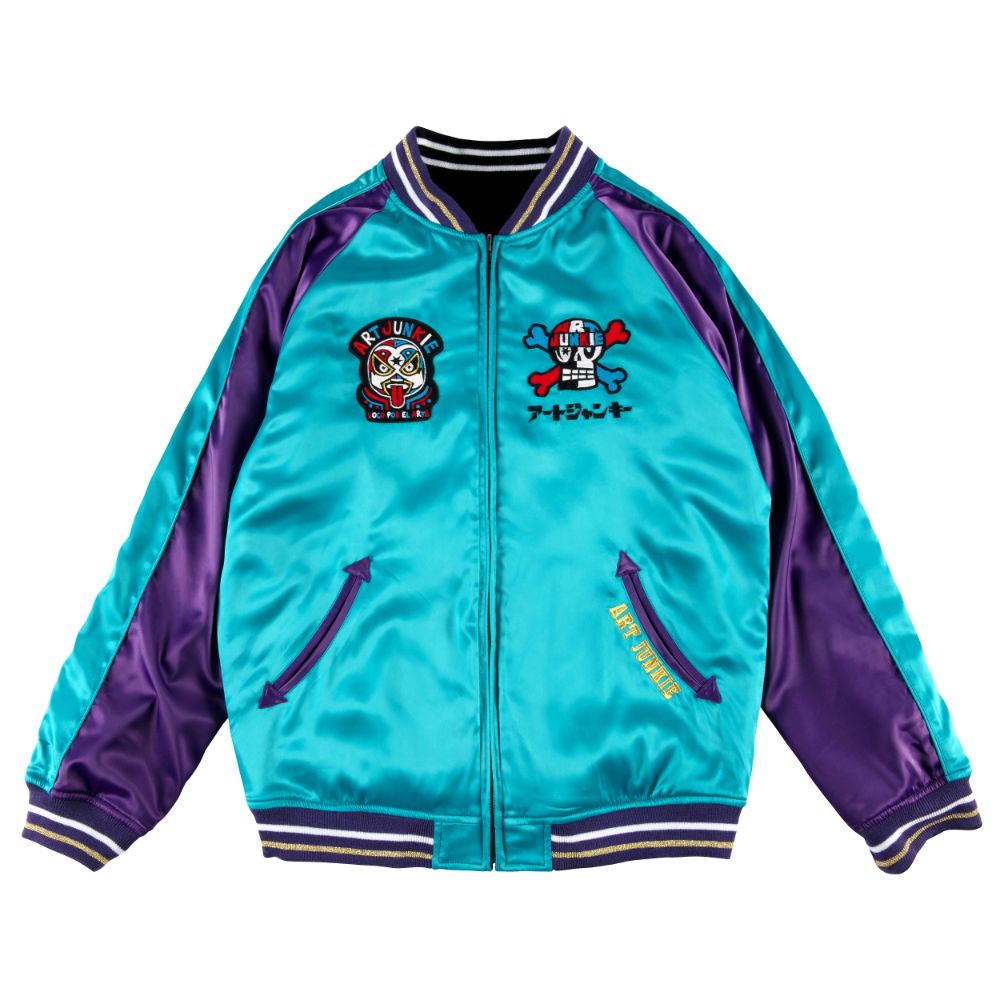 ART JUNKIE/AJリバーシブルスカジャン（アートジャンキー カーム