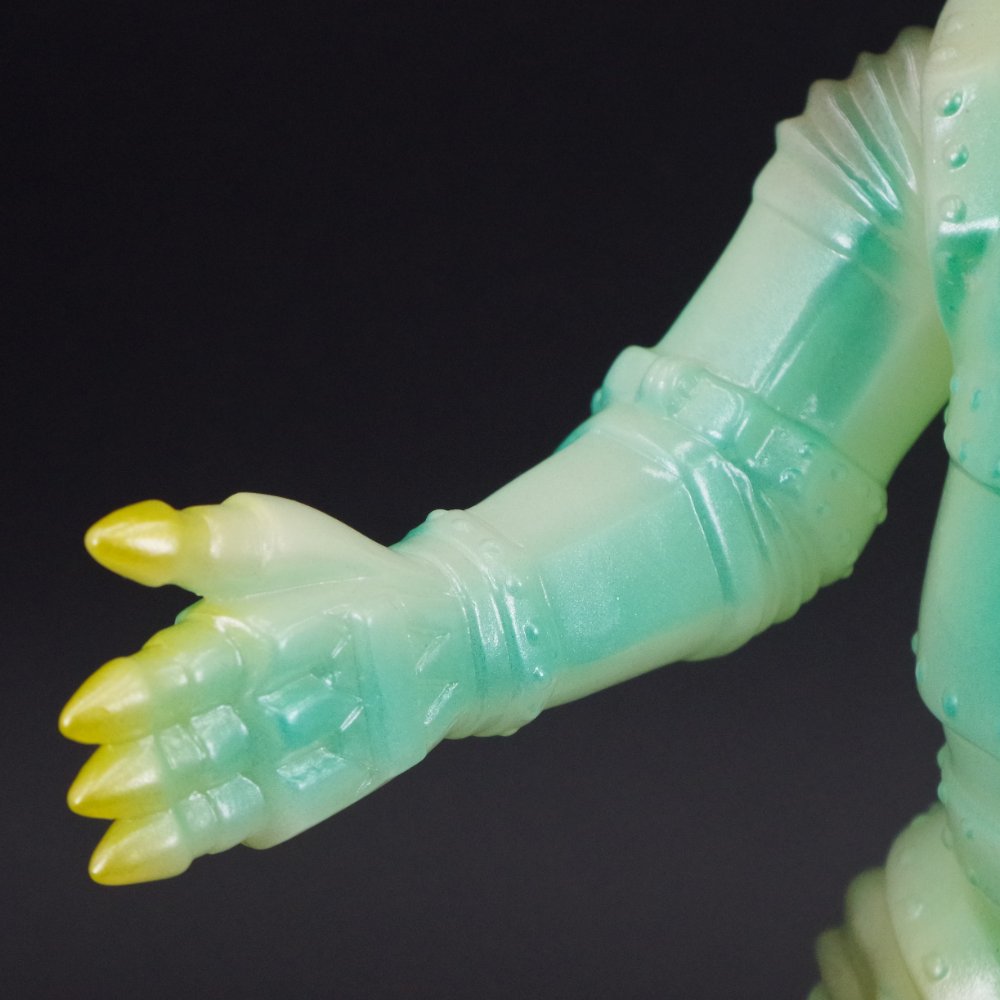 ソフビ/ブルマァク BULLMARK/メカゴジラ/蓄光グリーン｜墓場の画廊