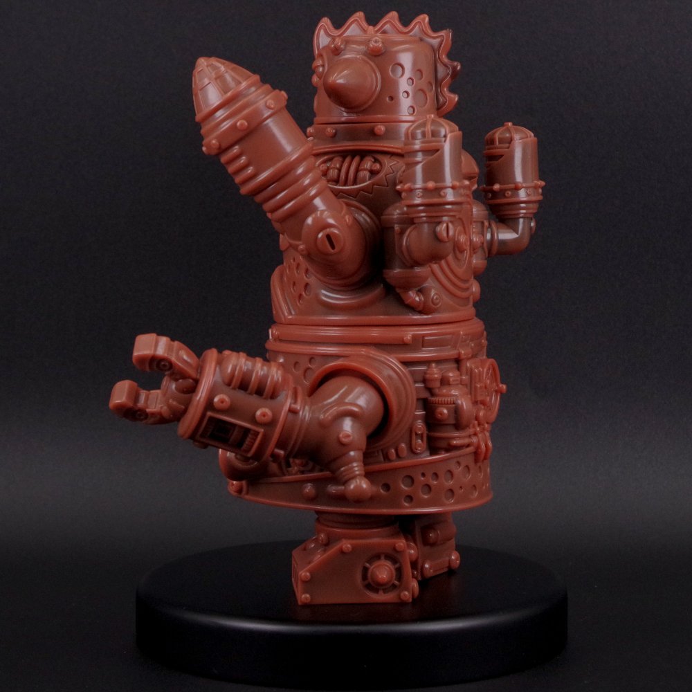 ソフビ/BODA/スクラッピー/ブラウン｜墓場の画廊ONLINE STORE