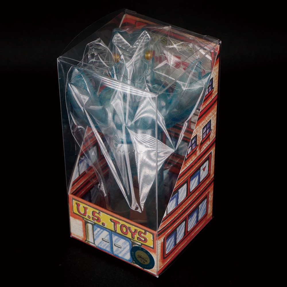 ソフビ】【U.S.TOYS】PB バルタン星人（クリアブルー）/USTOYS