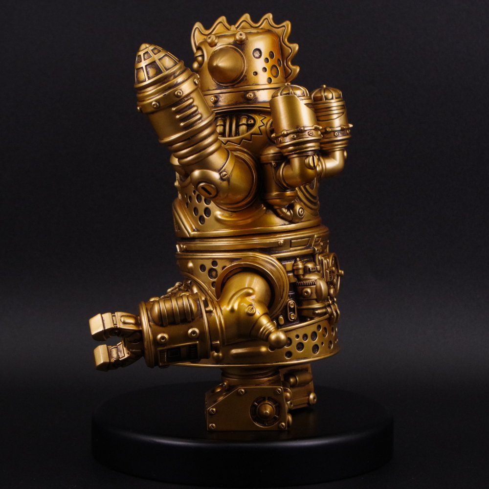 ソフビ/BODA/スクラッピー/ゴールド｜墓場の画廊ONLINE STORE