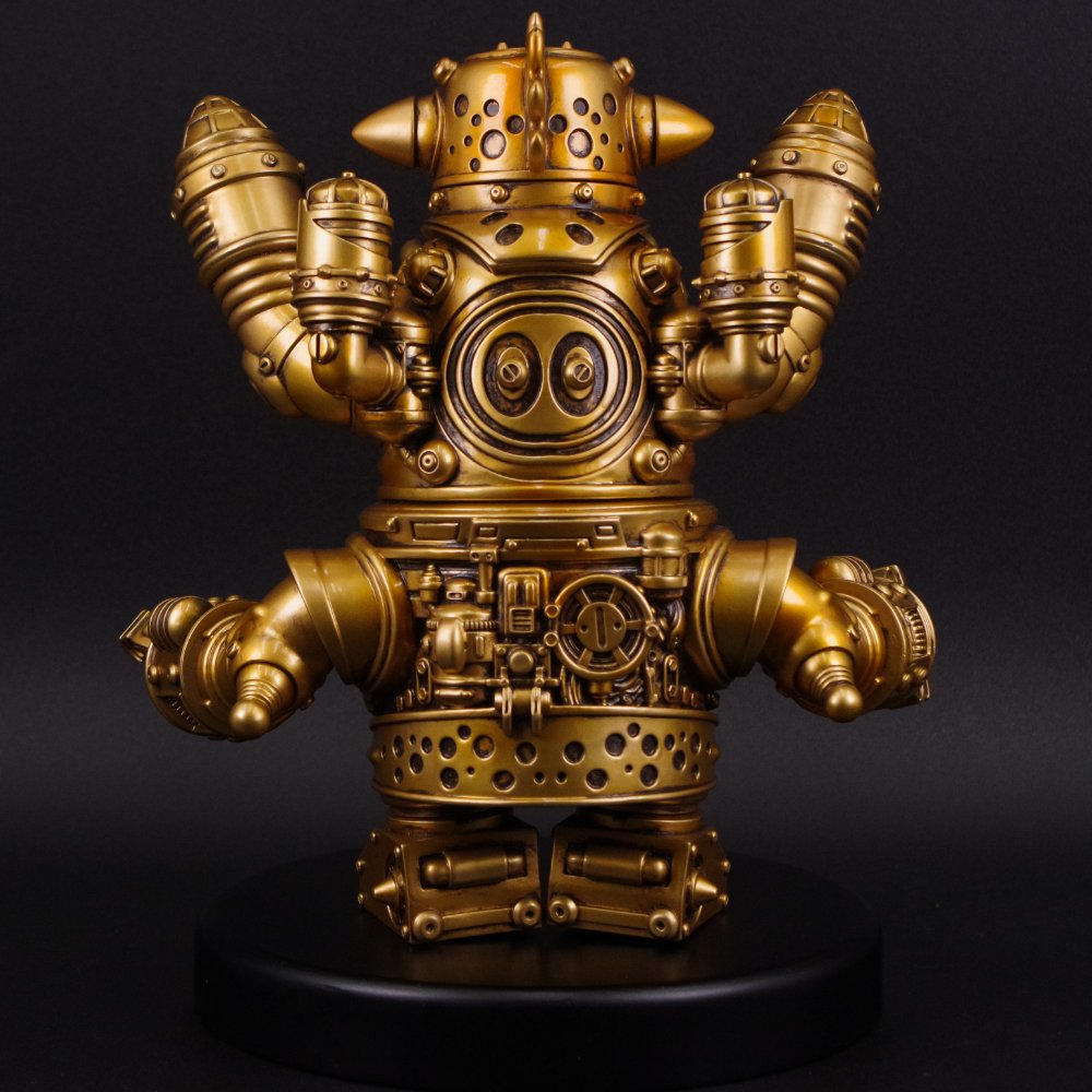 ソフビ/BODA/スクラッピー/ゴールド｜墓場の画廊ONLINE STORE