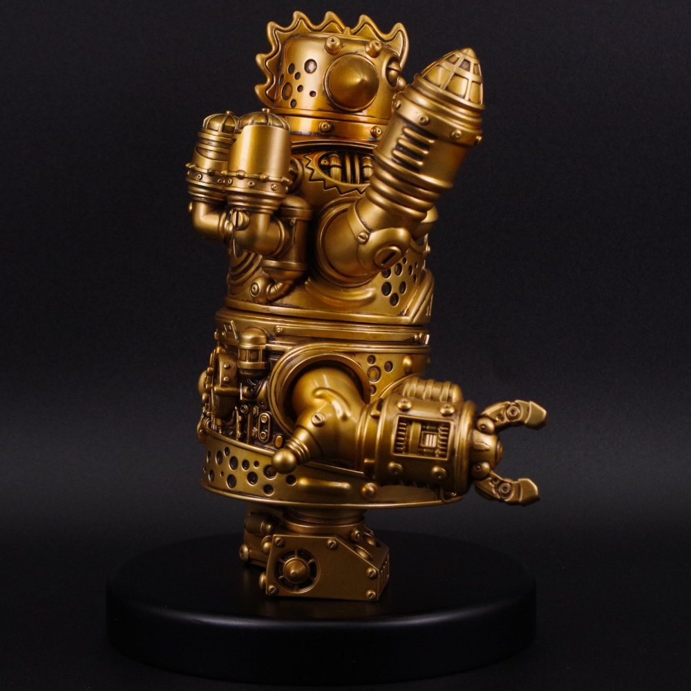 ソフビ/BODA/スクラッピー/ゴールド｜墓場の画廊ONLINE STORE