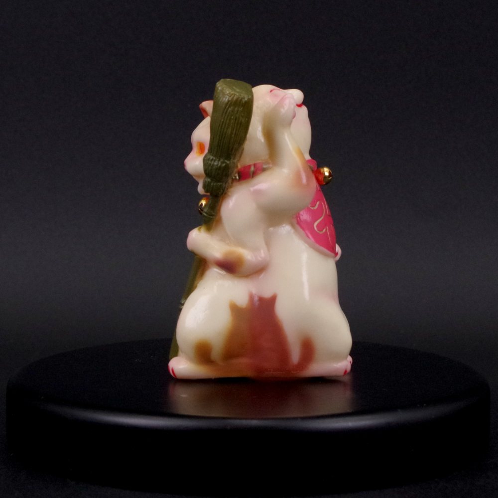 ソフビ/Studio LILLI/追い出し猫/三毛猫伽羅色｜墓場の画廊ONLINE STORE