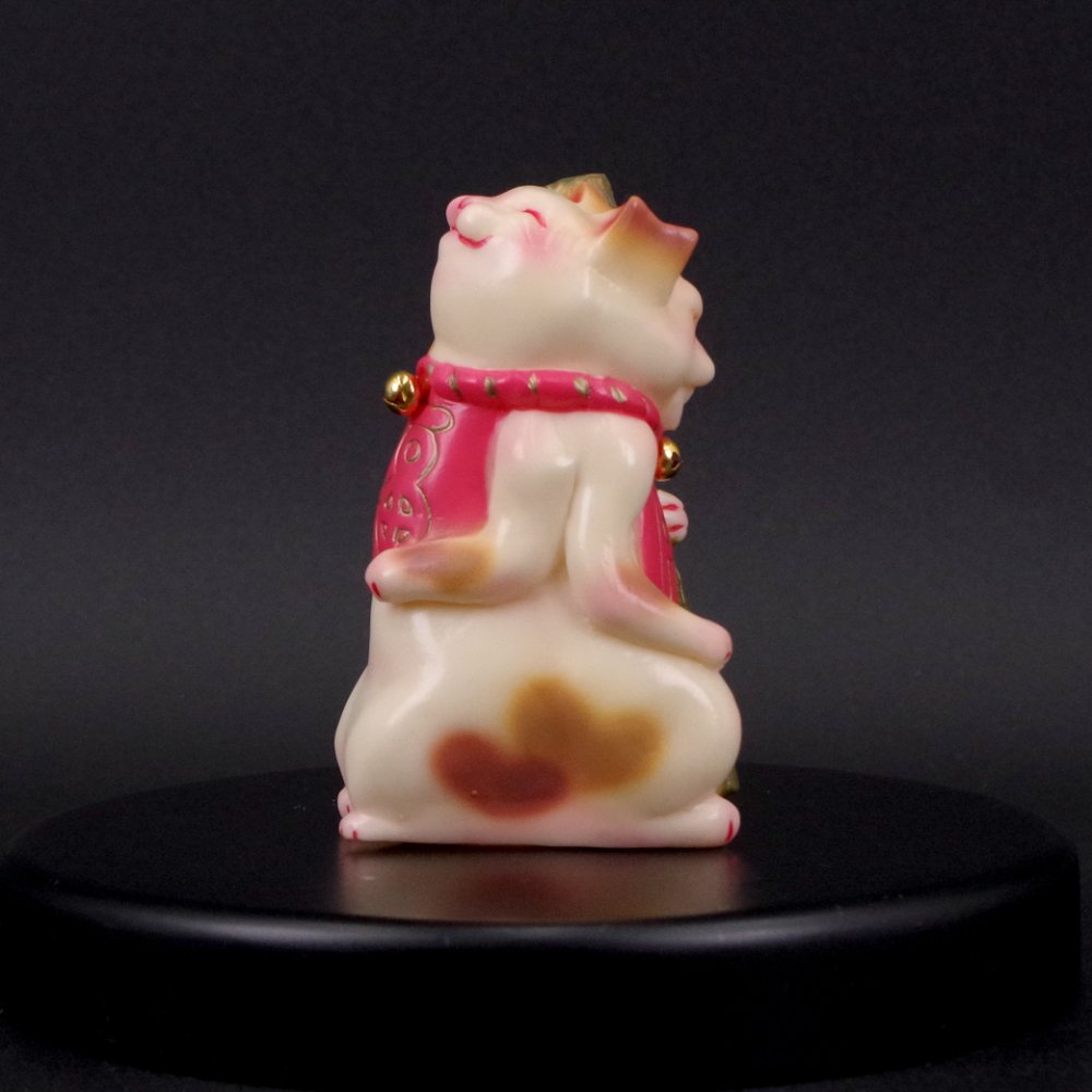 ソフビ/Studio LILLI/追い出し猫/三毛猫伽羅色｜墓場の画廊ONLINE STORE