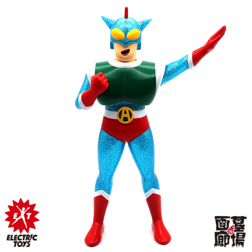 ElevenToys_eleven777 星際機器 ソフビ ソフビ/ELECTRIC TOYS/SOFVIPS アクション仮面 クリアブルーラメ