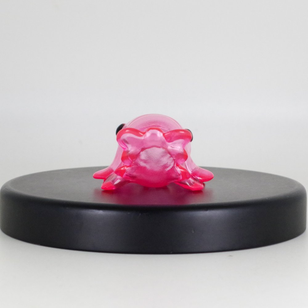 ILLSYNAPSE SYNAPSE TOY カマドクロ クリアピンク ソフビ ILLSYNAPSE SYNAPSE TOY カマドクロ クリアピンク ソフビ ILLSYNAPSE
