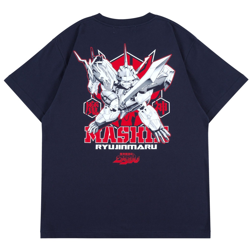 魔神創造伝ワタル/創造伝 龍神丸 Tシャツ/ネイビー｜墓場の画廊ONLINE