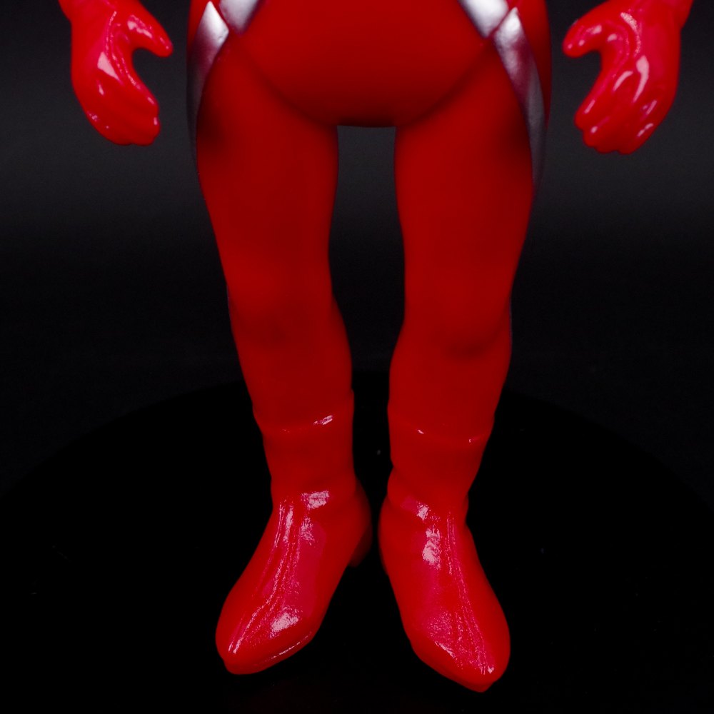 ソフビ/ハンサムタロウエム/ウルトラセブン/墓場の画廊別注シルバーVer