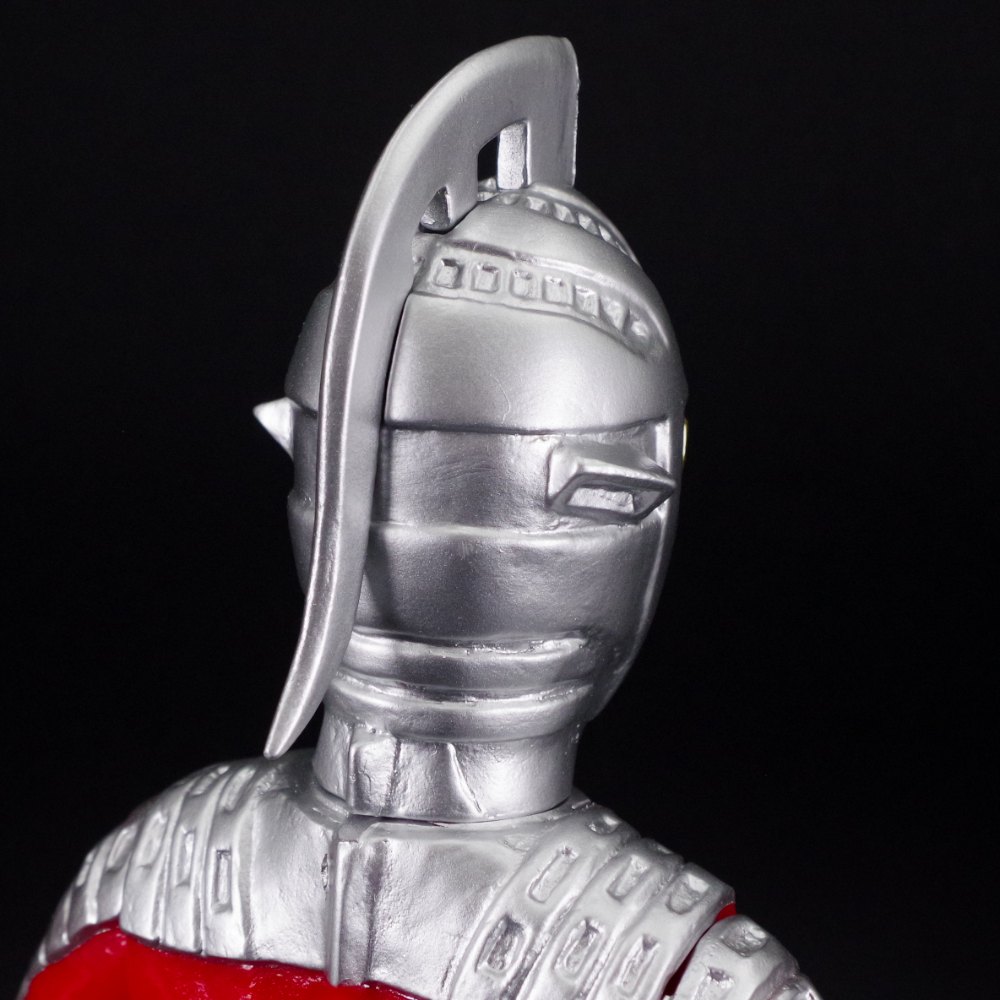 ソフビ/ハンサムタロウエム/ウルトラセブン/墓場の画廊別注シルバーVer