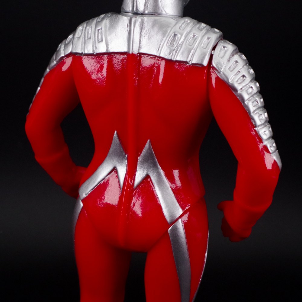 ソフビ/ハンサムタロウエム/ウルトラセブン/墓場の画廊別注シルバーVer