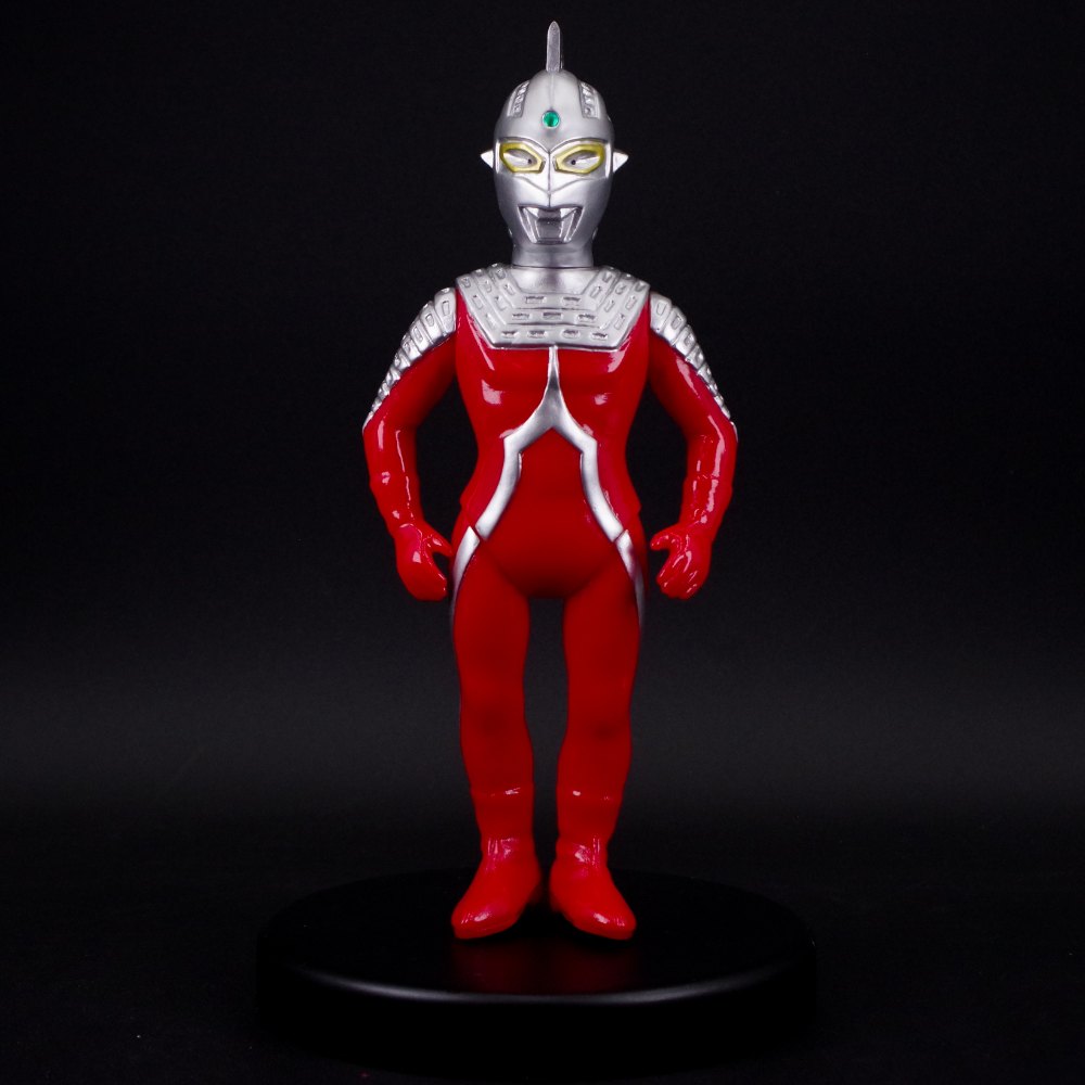 ソフビ/ハンサムタロウエム/ウルトラセブン/墓場の画廊別注シルバーVer