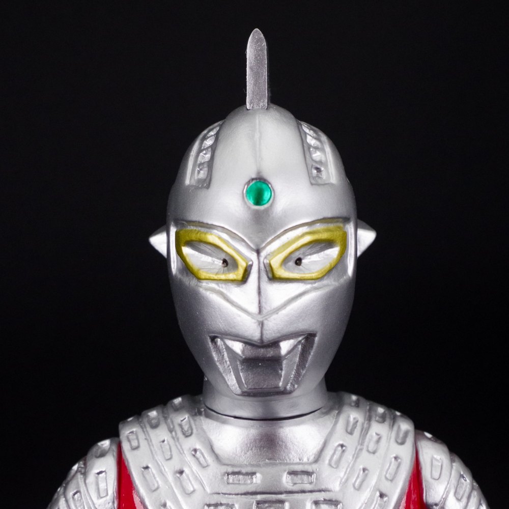 ソフビ/ハンサムタロウエム/ウルトラセブン/墓場の画廊別注シルバーVer