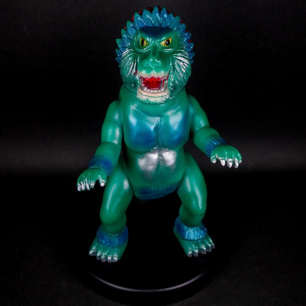 ブルマァク BULLMARK/ソフビ/ジェロニモン/グリーン｜墓場の画廊ONLINE