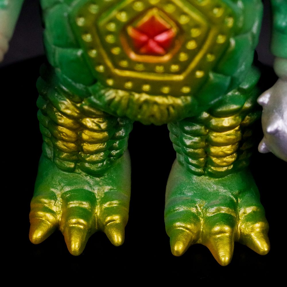 ソフビ/ブルマァク BULLMARK/リトルタイラント/グリーン｜墓場の