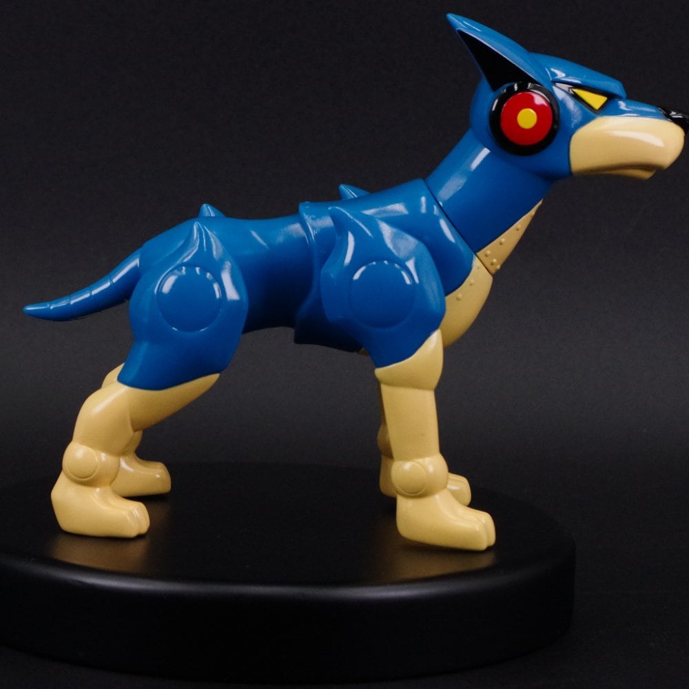 ブレンダーロボット犬ソフビ新造人間キャシャーンブルマァク タツノコプロ ブレンダーロボット犬ソフビ新造人間キャシャーンブルマァク
