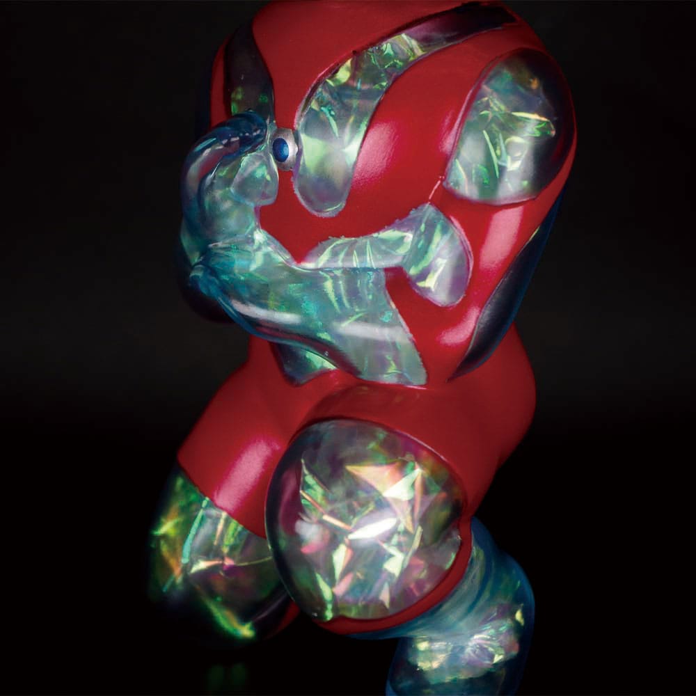 ウルトラマン US toys ソフビ　クリアver Mサイズ怪獣ソフビコレクション はしもと玩具EX ワイルド星人