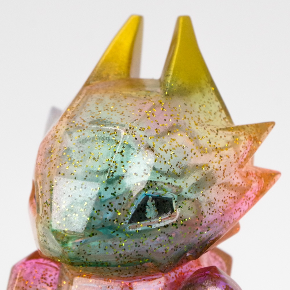 nekorat ドラポリゴン01/レインボーグリーン ソフビ nekorat ドラポリゴン01/レインボーグリーン ソフビ