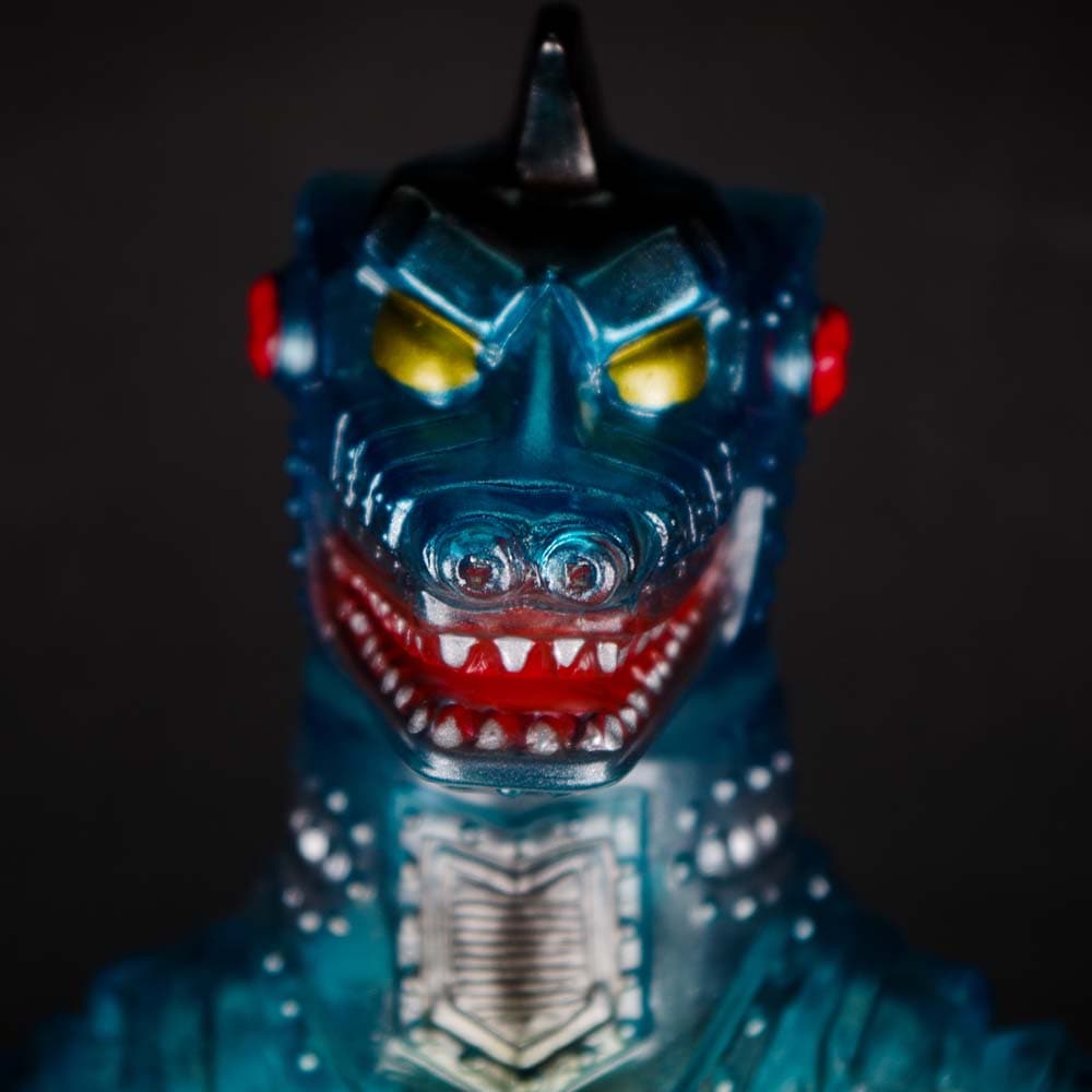 ソフビ】【ブルマァク】メカゴジラ（クリア）/BULLMARK