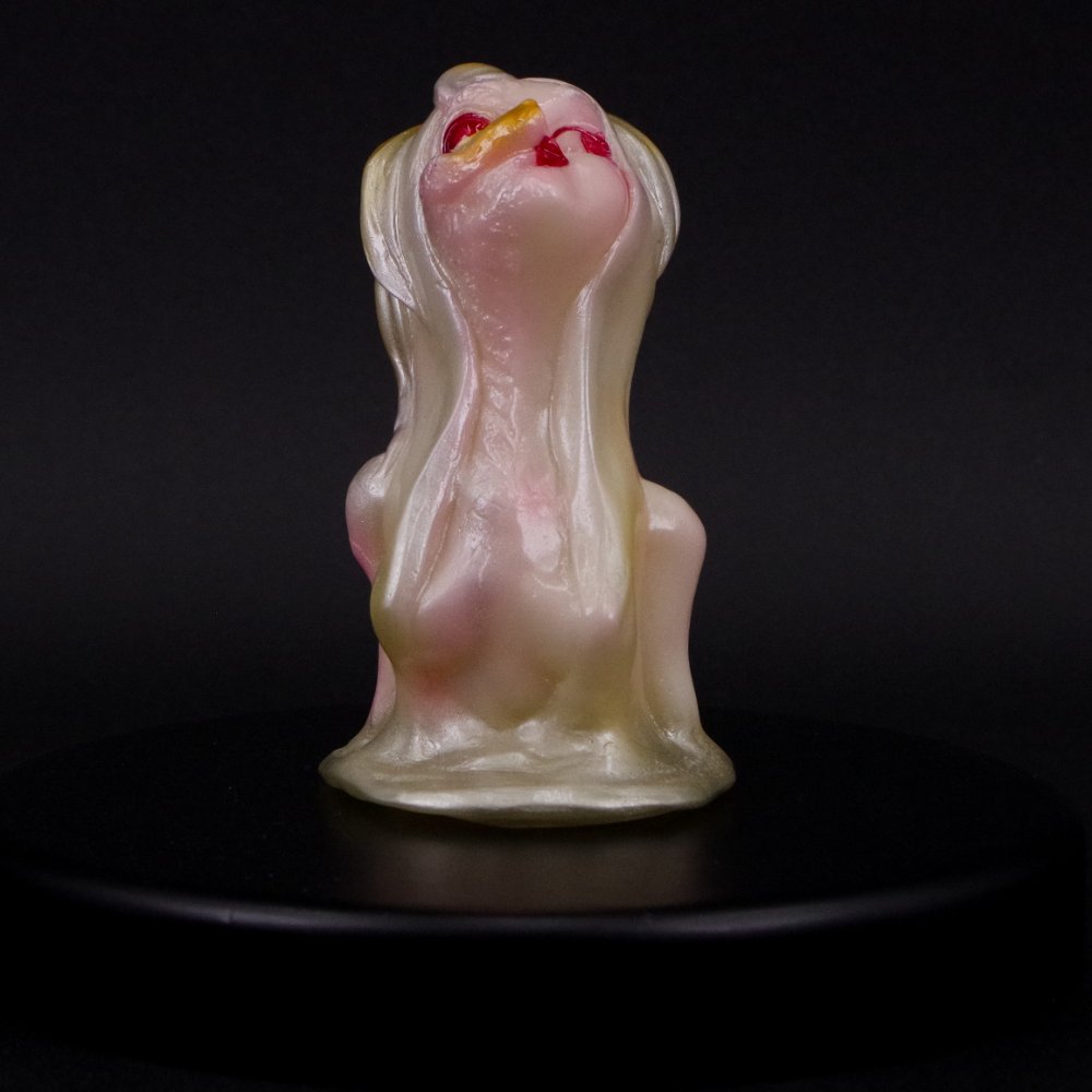 ソフビ/ヒカリトイズ HIKARI TOYS/物ノ怪少女 河童/蓄光｜墓場の画廊