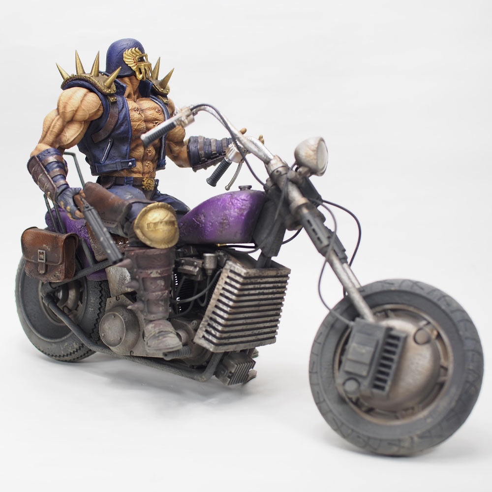 ソフビ/CCP/北斗の拳/北斗究極造形第二弾 ジャギ＆バイクセット