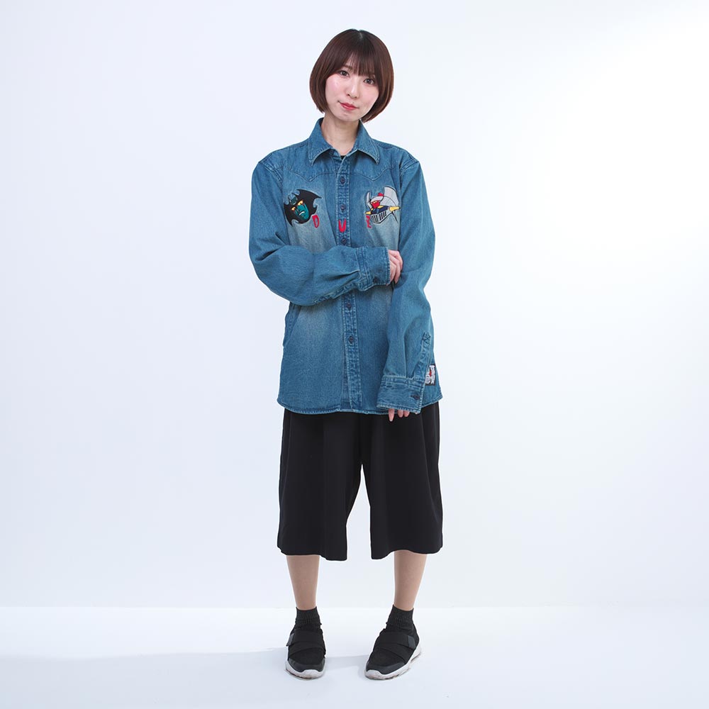 デビルマン/マジンガーZ /DVZデニムシャツ/デビルマン