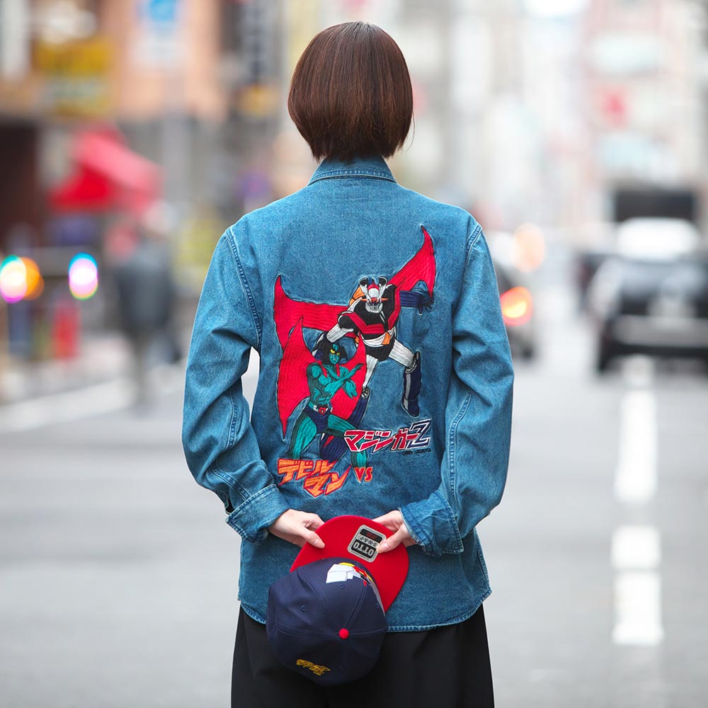 デビルマン/マジンガーZ /DVZデニムシャツ/デビルマン